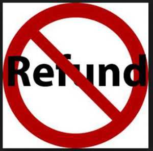 Refunds policy