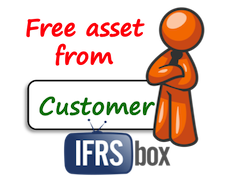 IFRS Free Asset from Customer