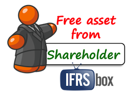 IFRS Free Asset from Shareholder